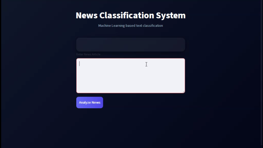 News Classifier